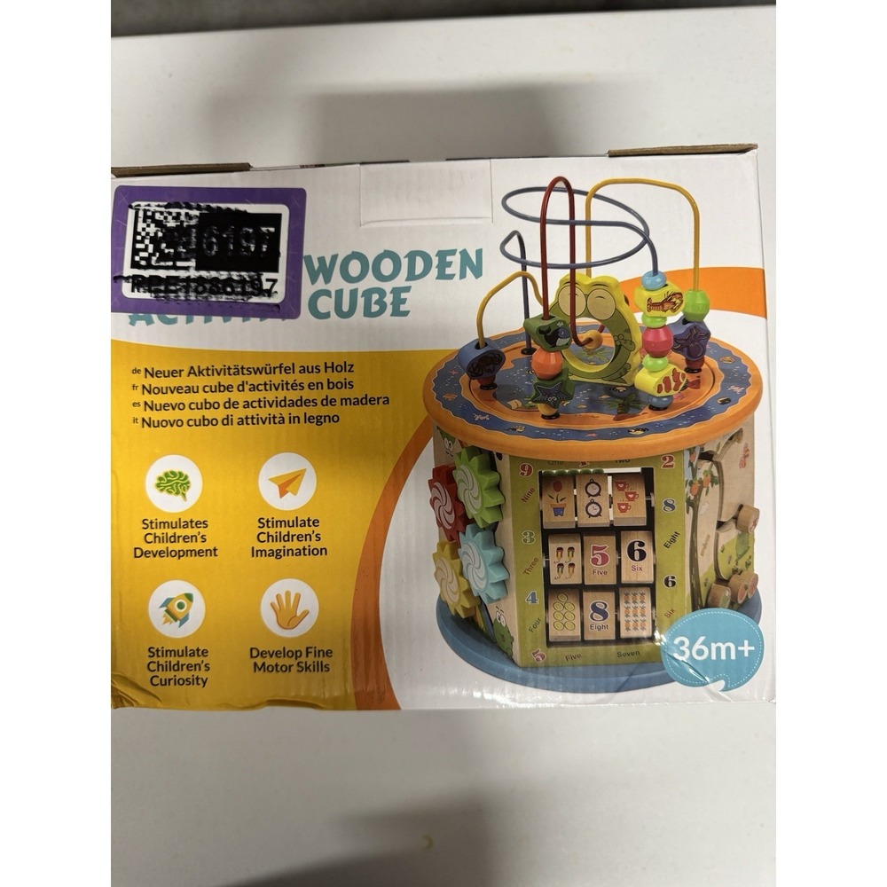 Boxiki Musical Wooden Activity Cube - Set Of Two (2) - Picture 5 of 12